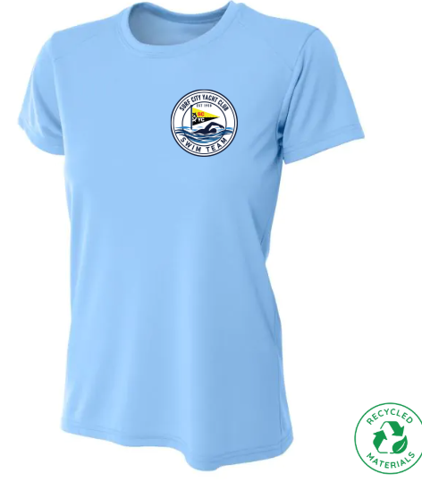 Thumbnail: SCYC Swim Team A4 Women's Short Sleeve Cooling Performance