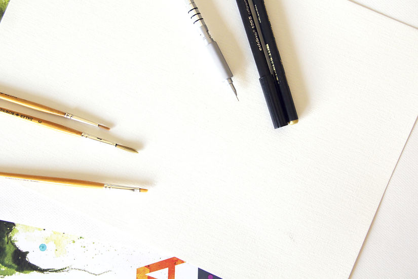 Art Supplies Arrangement