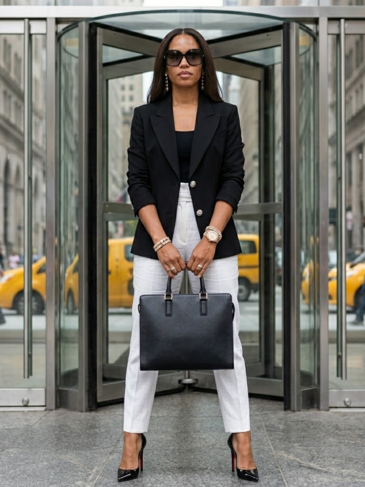 Thumbnail: WOMEN'S BLAZER BROADWAY New Collection WALL STREET BYMANYC ® New York