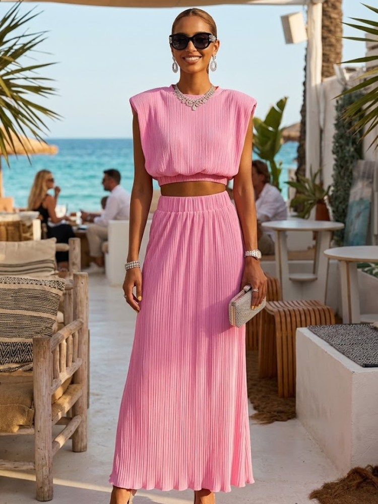 Matching Set Women's CALA BASSA New Collection - Summer in IBIZA - BYMANYC ®