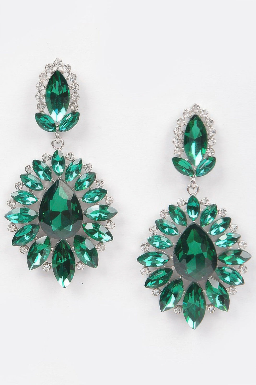 Thumbnail: STARDUST Rhinestone Dangle Earring - New Collection Los Angeles - BYMANYC ®