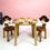 Thumbnail: Children's hand crafted wood Chair With back rest Animal MONKEY Theme