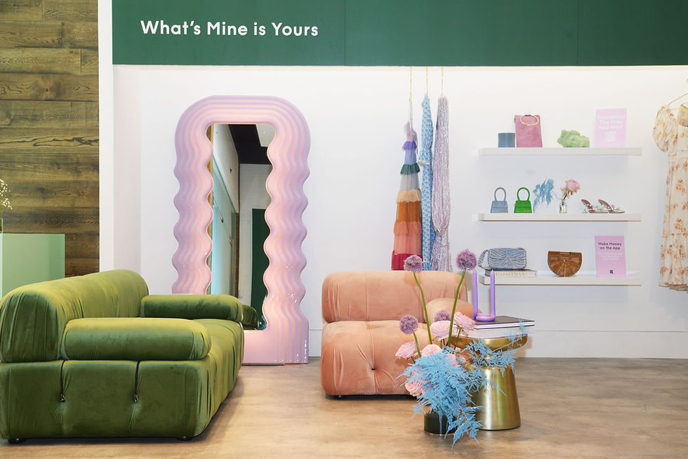 Fashion Rental The Future of Fashion THE FASHION BLUEPRINT BY ROTATION POP-UP STORE