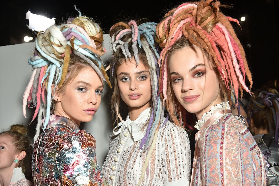 THE FASHION BLUEPRINT Fashion cultural appropriation Marc Jacobs dreadlocks models fashion show