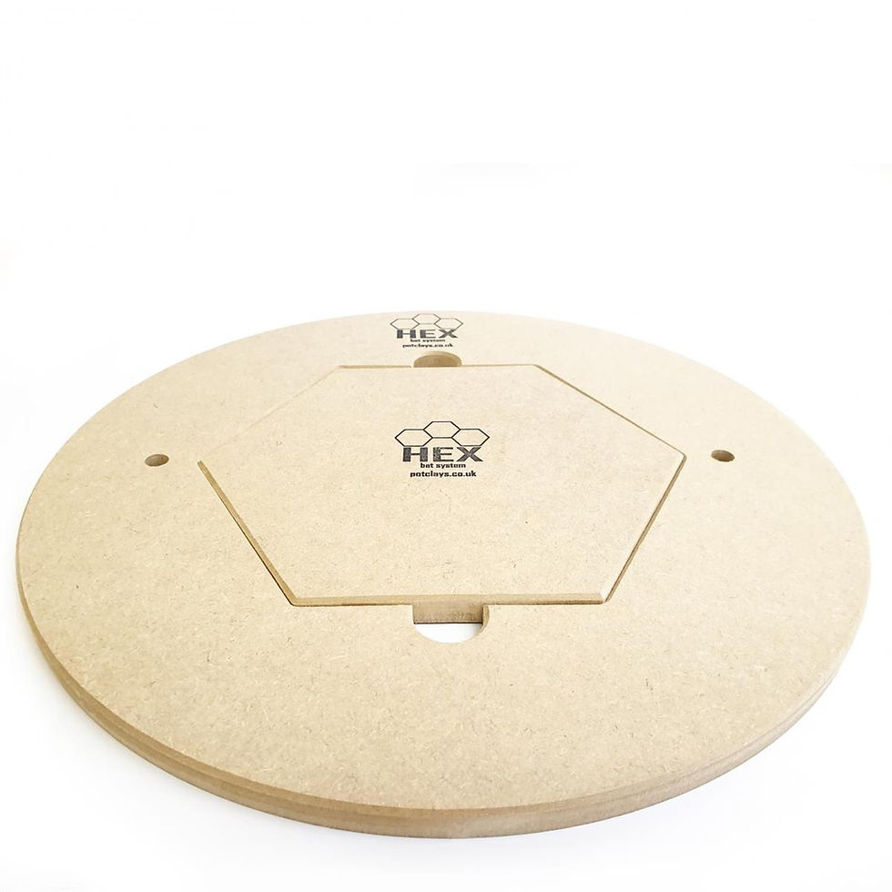 POT7015-HEX DREIEPLATE HEX SETT 350MM I TRE