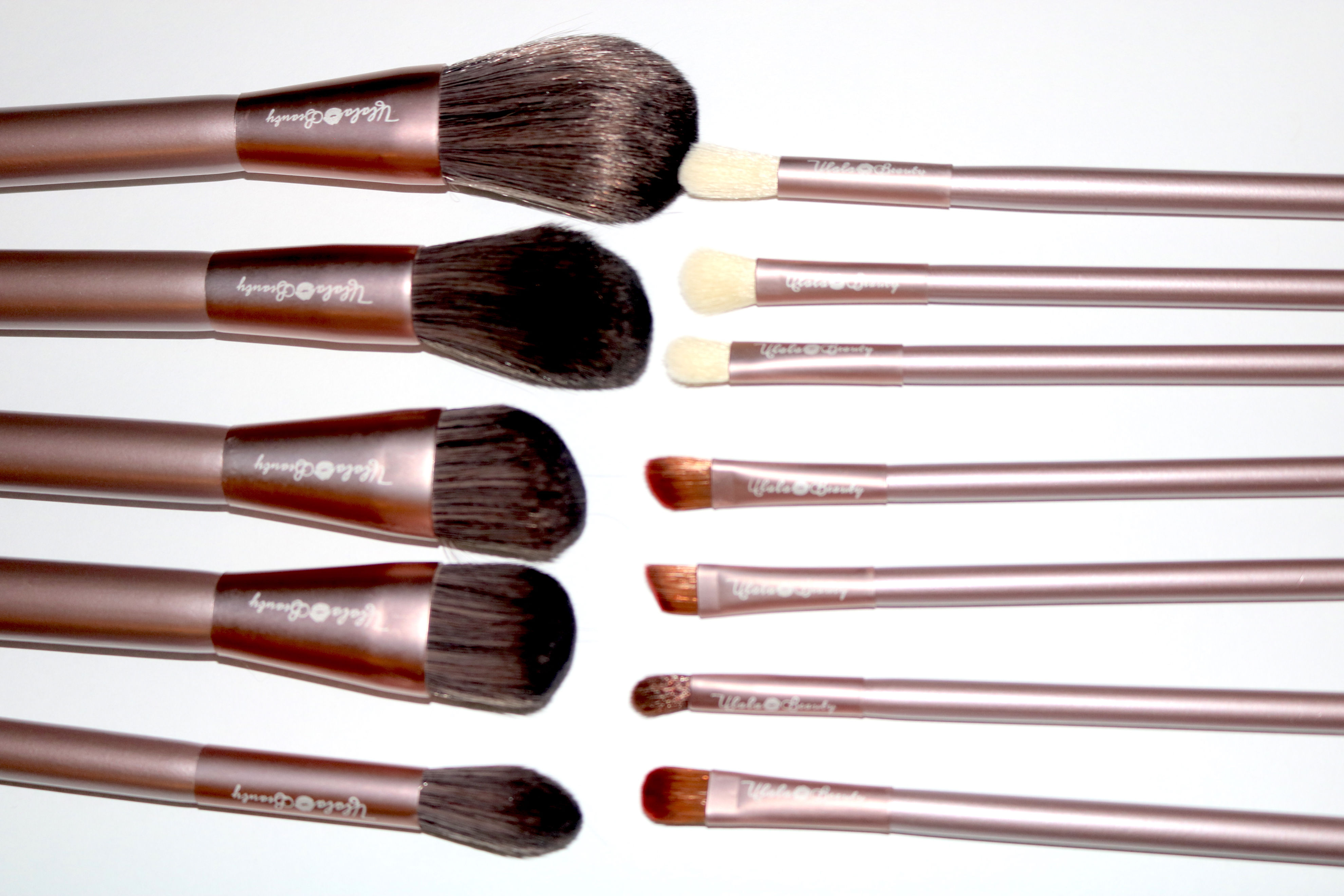 Deluxe 12 Pcs Makeup Brush Set - Ulala Beauty