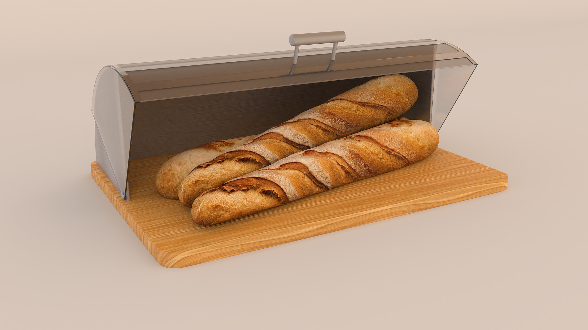 Kitchen Wooden Breadbasket