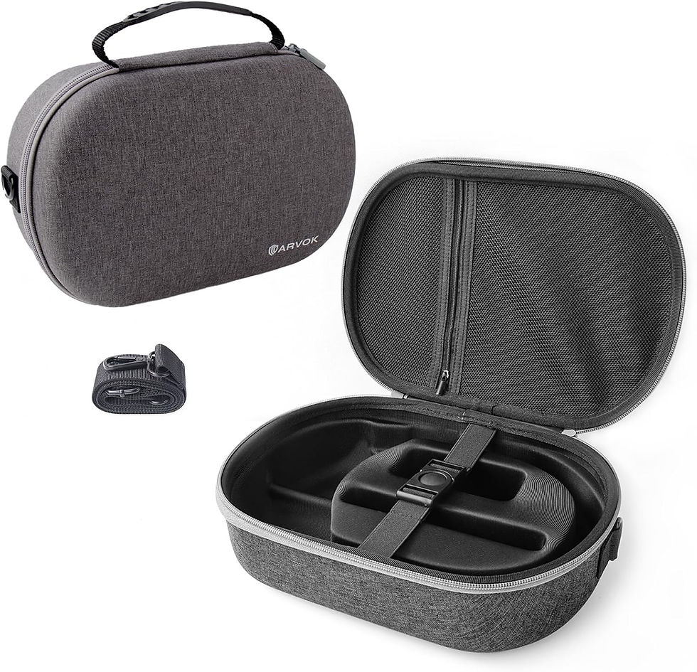 Arvok Hard Carrying Case for Apple Vision Pro and Accessories