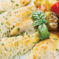 Recette "Poisson au four à l'oignon"