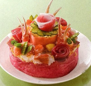 Sushi cake!/ๅฏฟๅธใฑใผใญ