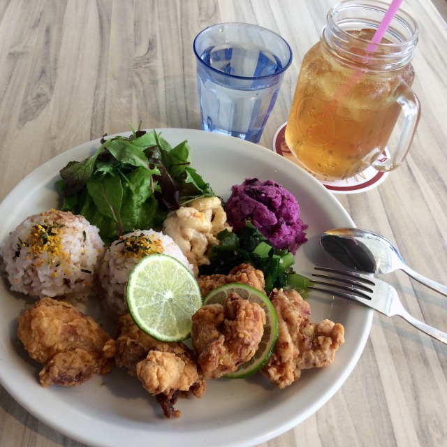 Arranged Food and Objects