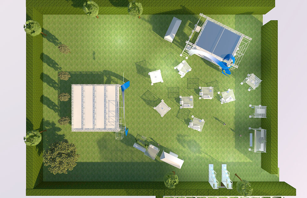 Coachella Main Lawn Top View