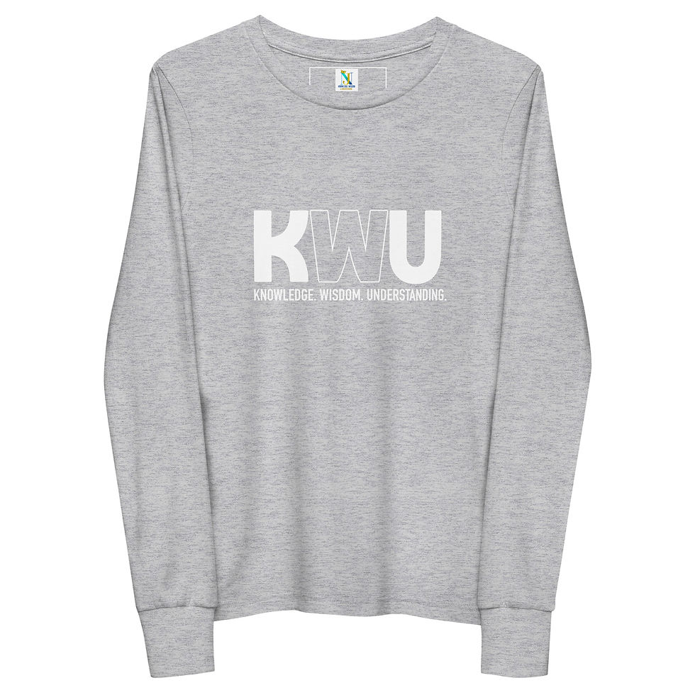 Thumbnail: Youth KWU Unisex Long Sleeve Shirt