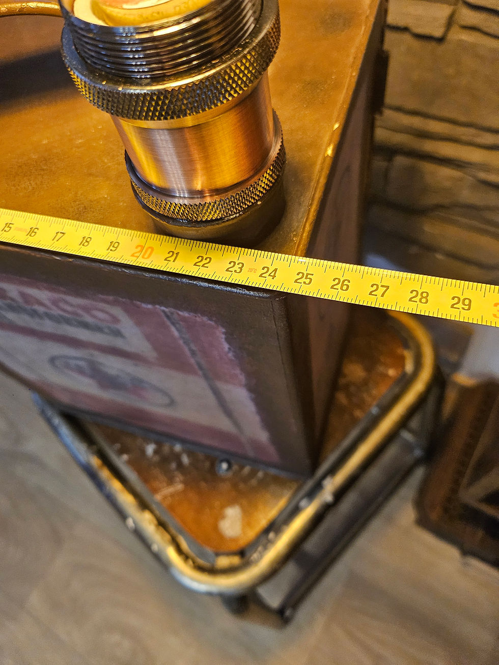 Miniature : Lampe bidon Texaco