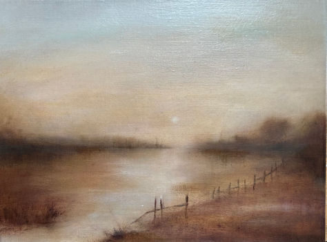 autumn colour, misty landscape, atmospheric landscape.