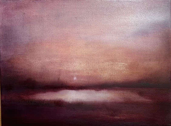 moon, moonlight, night scene.