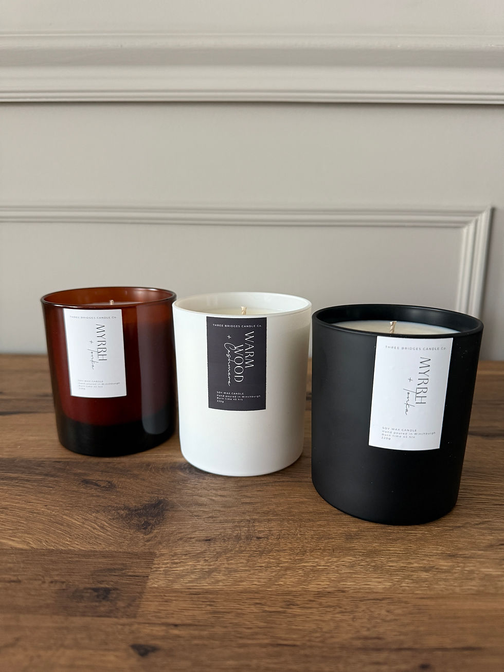 Thumbnail: Three Bridges Candle Co. Candle - All Year Round Scents