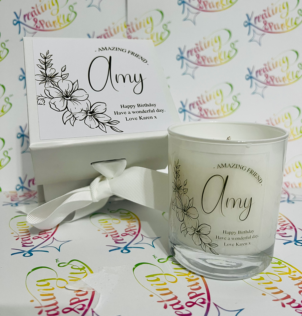 Thumbnail: Personalised Candles