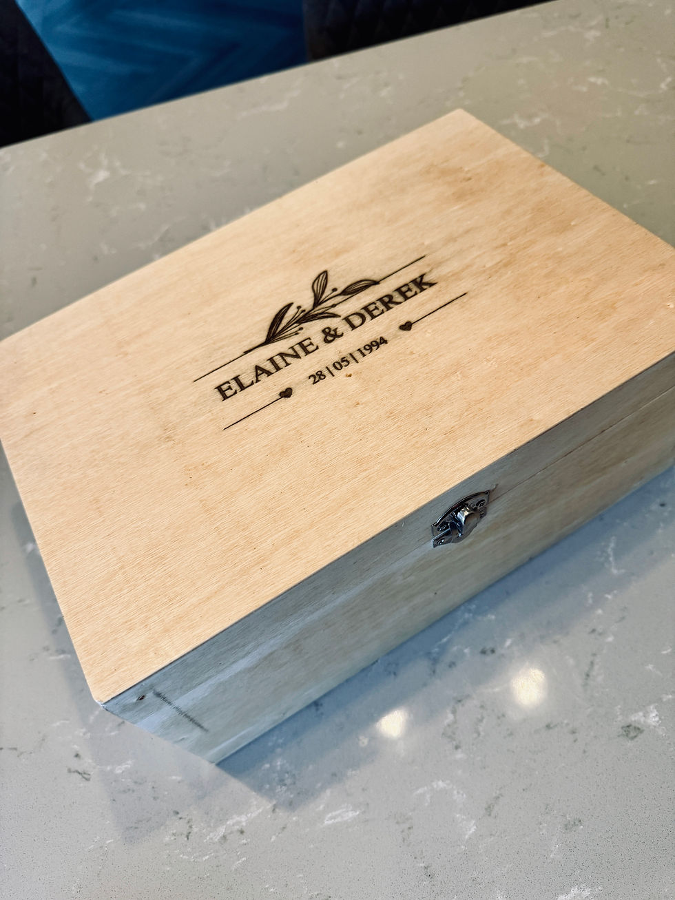 Personalised Gift Keepsake Box