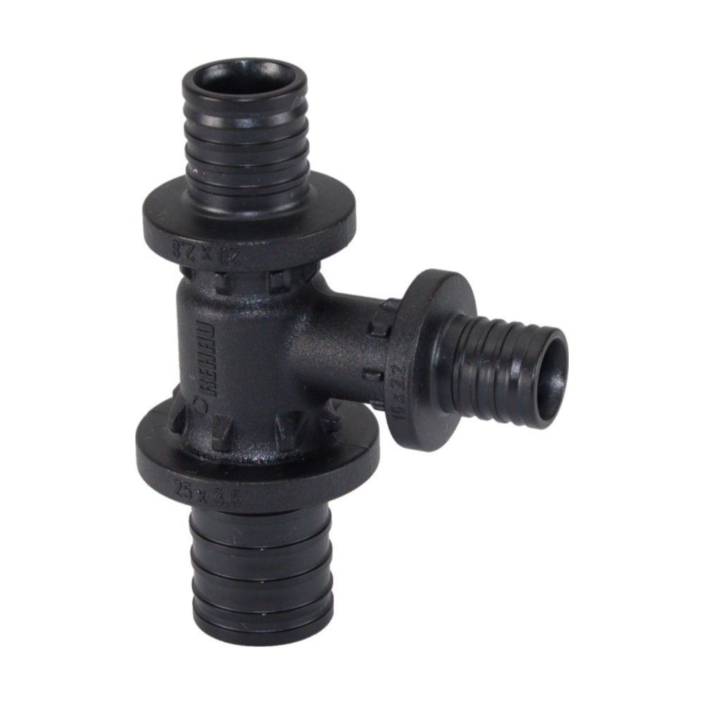 Rehau T-piece RAUTITAN PX 32-16-32 - 11600641001 – Herstellerabbildung der Baureihe