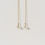 Thumbnail: Vivie | Quartz Crystal Gold Threader Earrings