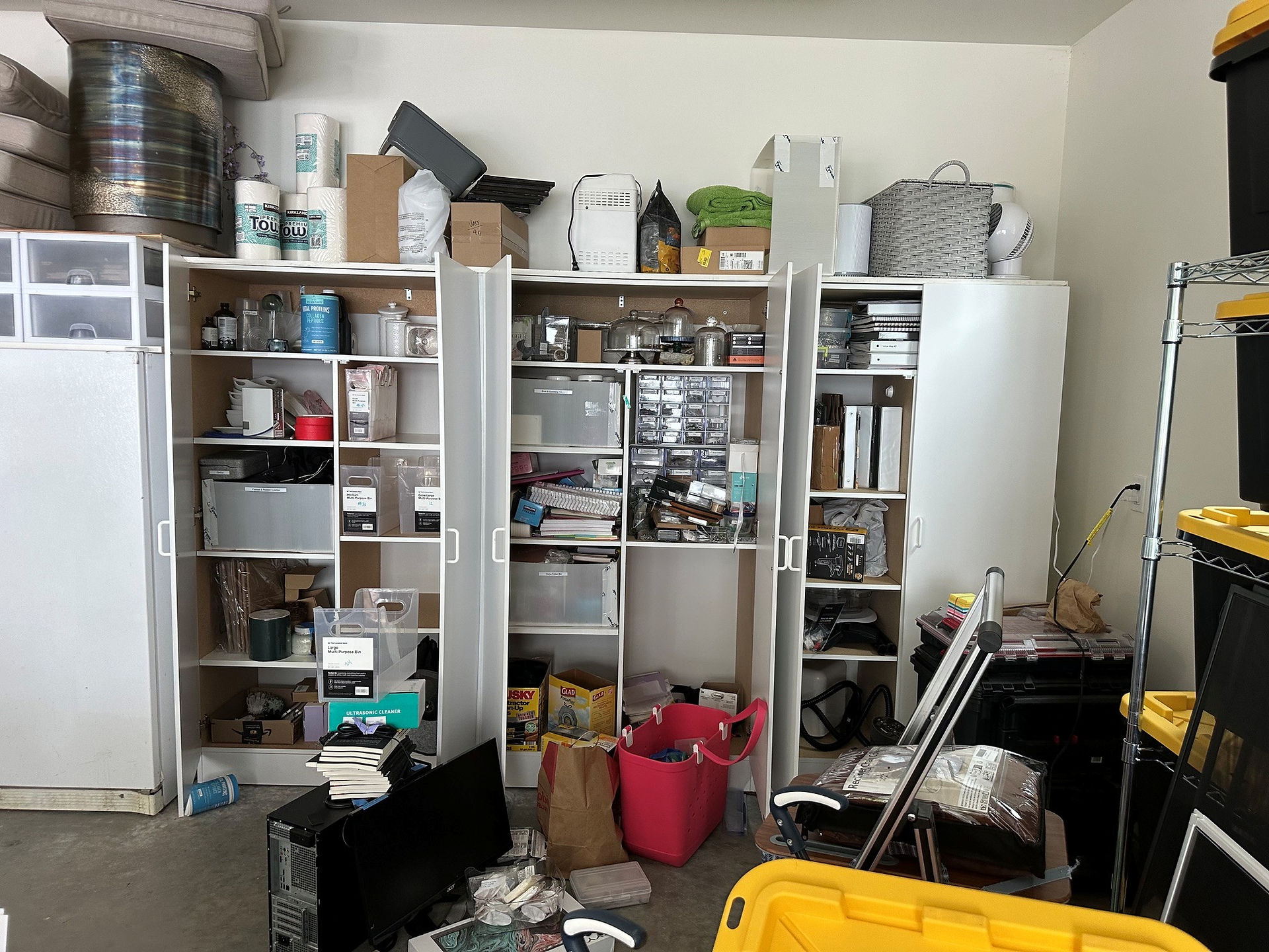 Cabinets Before