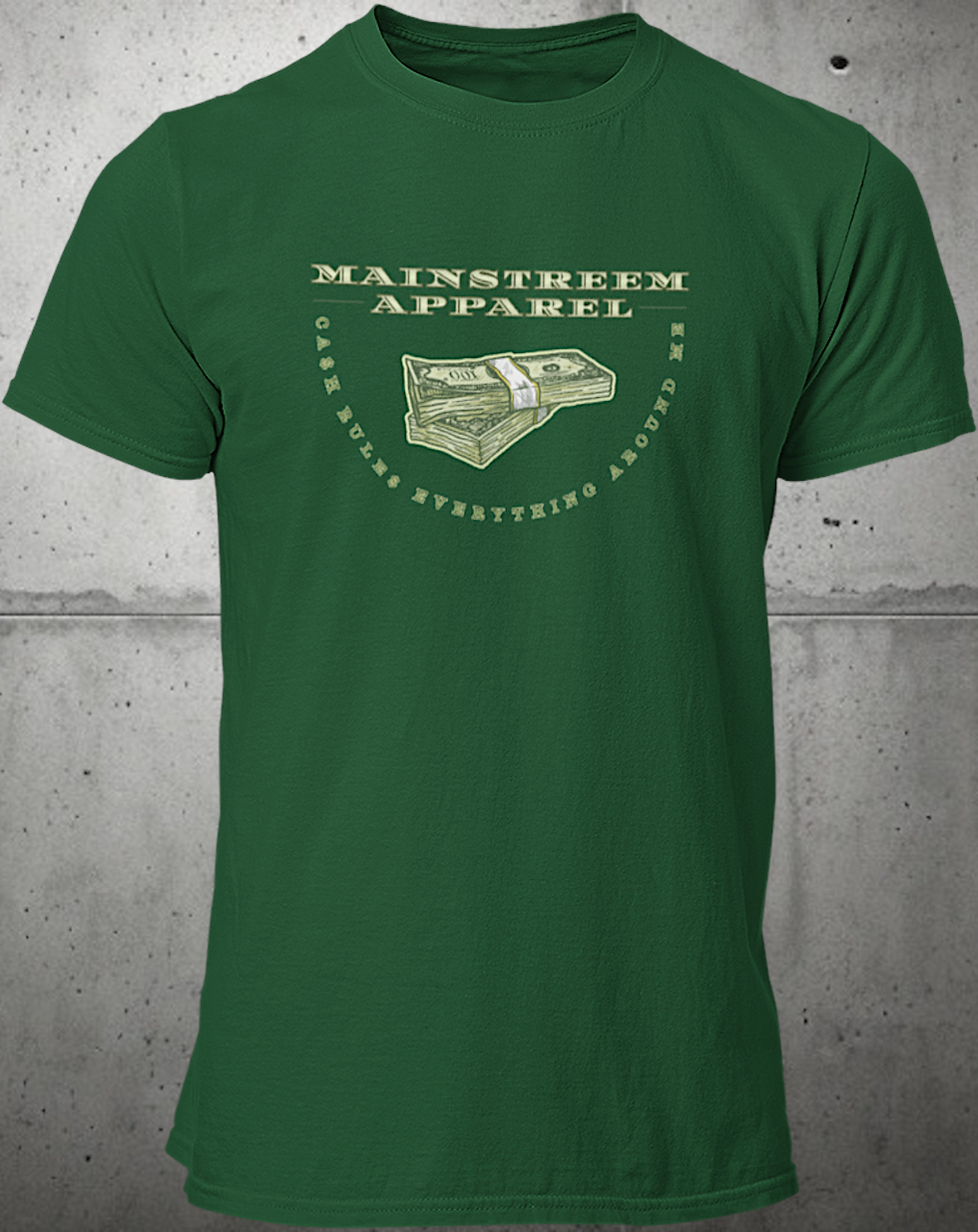 Thumbnail: Men's "Cash Rules" - Tee (2025)
