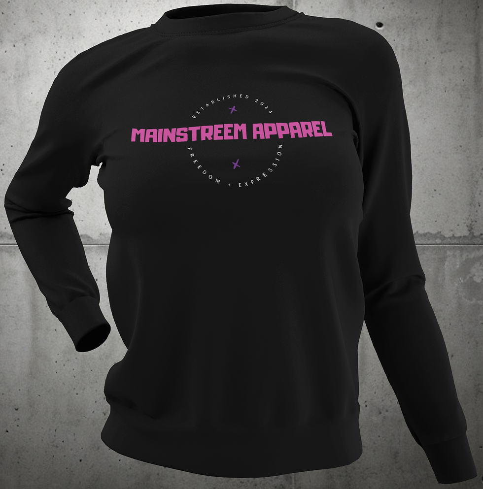 Women's Concrete "Skate Is Life" Sweater - Black