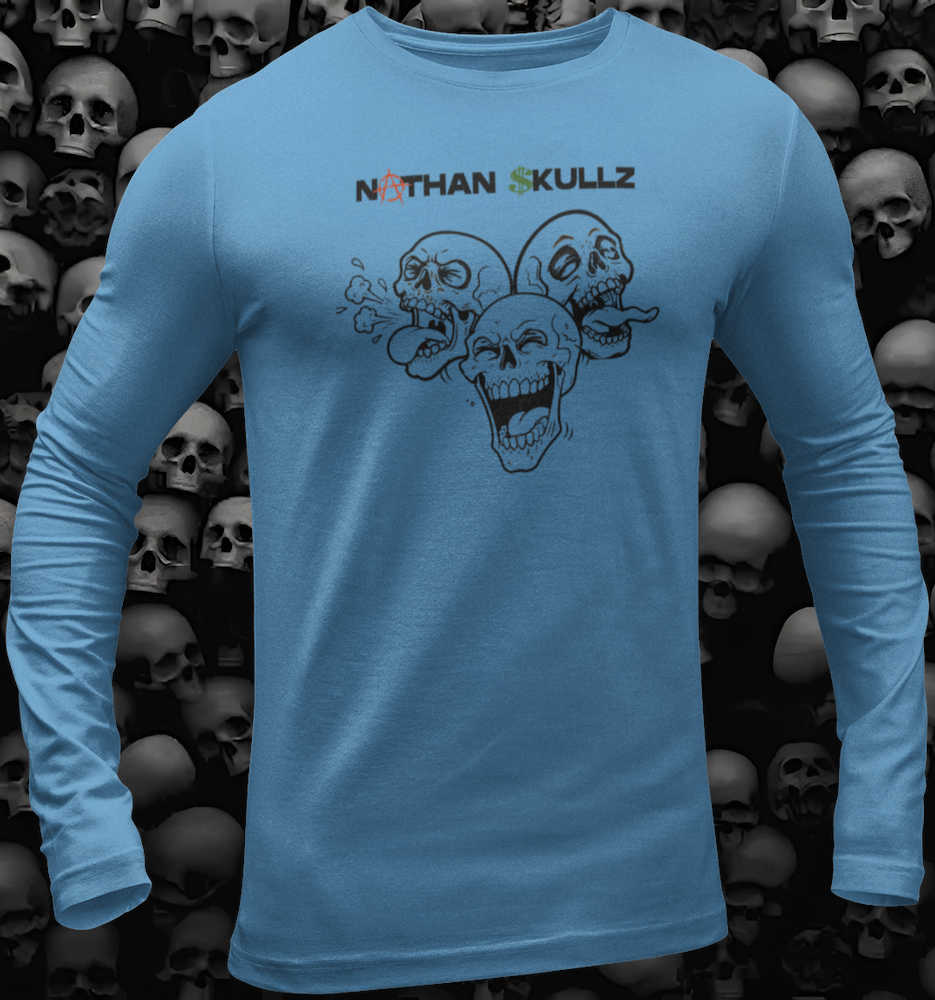 Thumbnail: Men's "The Last Laugh" (Hollow) Nathan $kullz Longsleeve