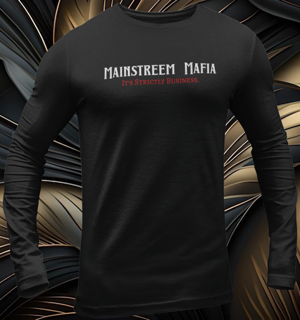 Men's 'Signature' Mainstreem Mafia Longsleeve (Red)