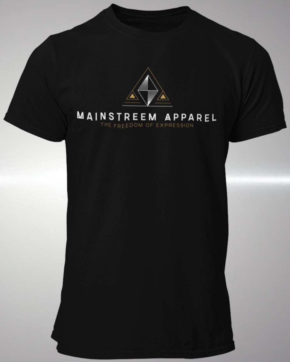 Men's "Aztek" Diamond T-Shirt - Black