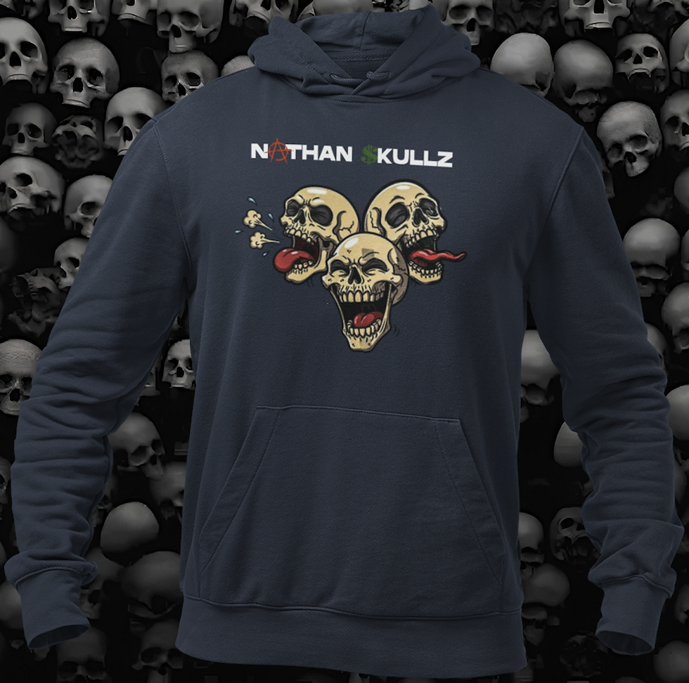 Thumbnail: Men's "The Last Laugh" Nathan $kullz Hoodie