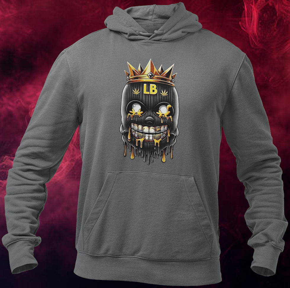 Thumbnail: Men's "LB Honeycomb Drip" Hoodie