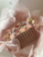 bridal hair comb sa satenskim trakama