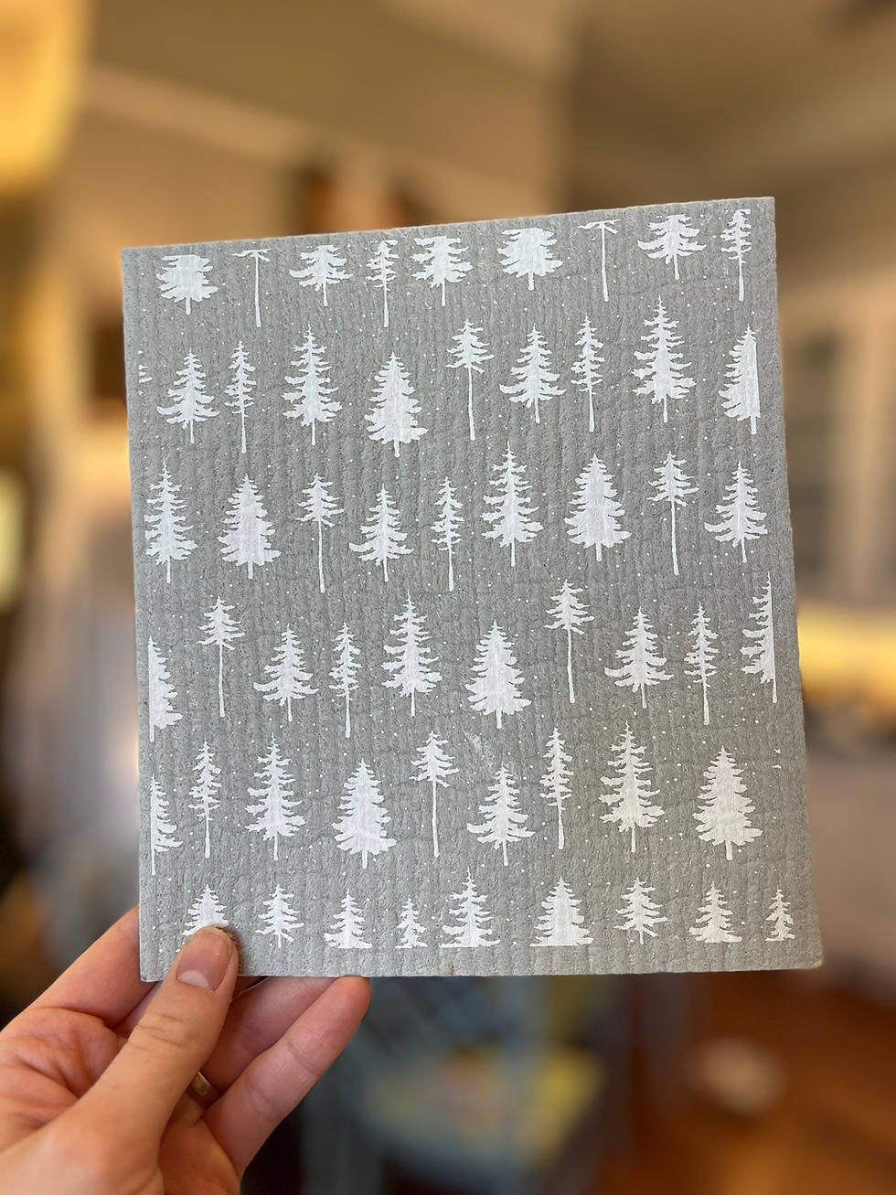 Thumbnail: Swedish Dish Cloth (Gray Collection)