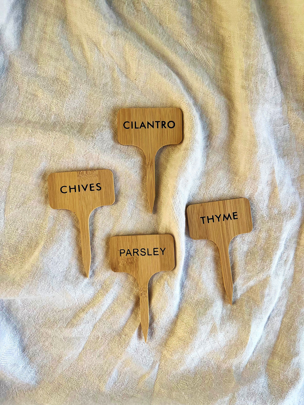 Thumbnail: Wooden Herb Garden Labels