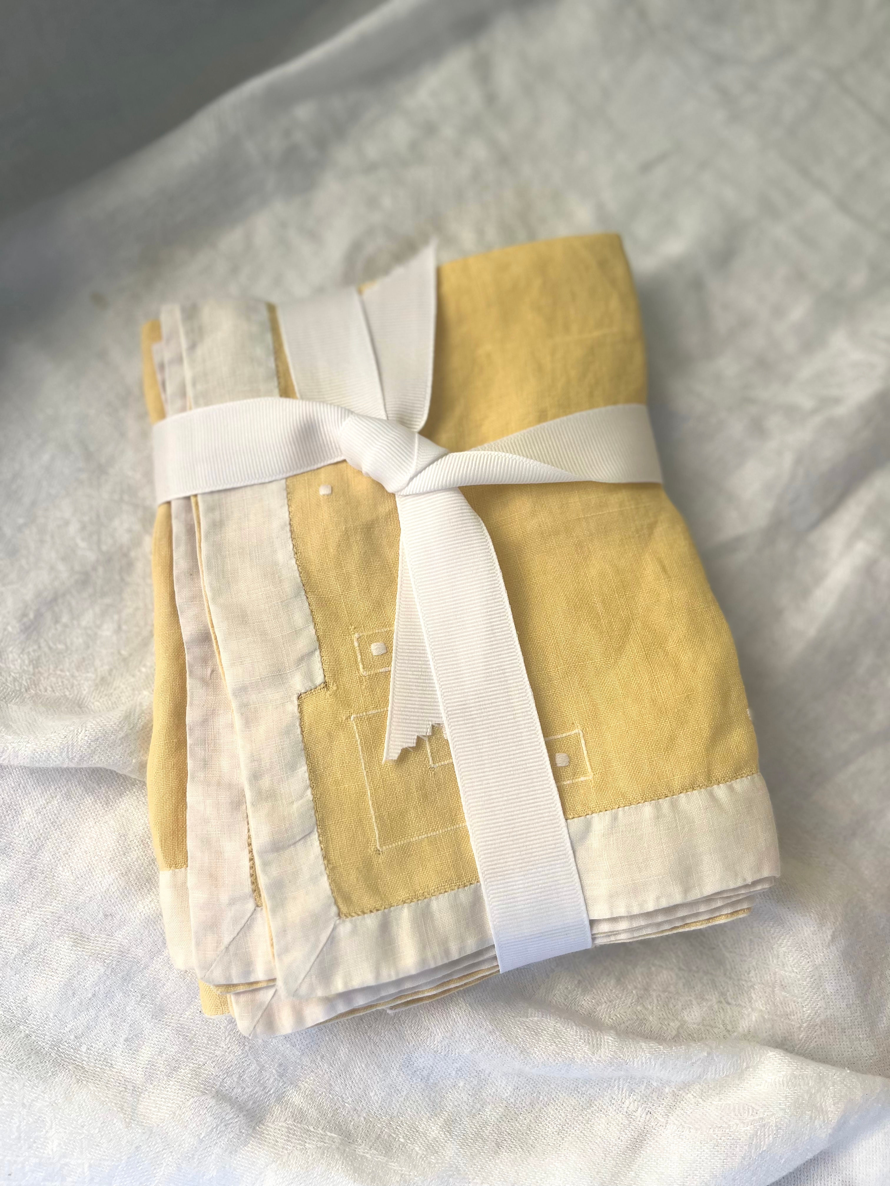 Vintage Linen Napkins