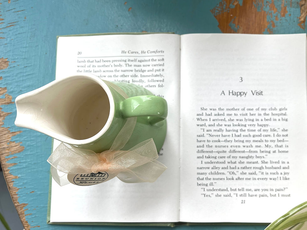 Thumbnail: Petite Green Pitcher 