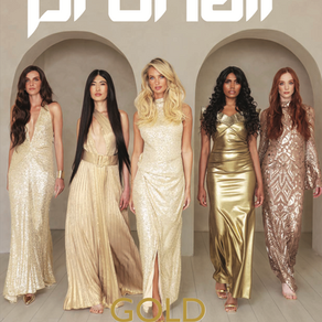 ProHair Magazine October 2025 featuring Gold Class Hair, highlighting luxury professional hair extensions by Gold Class