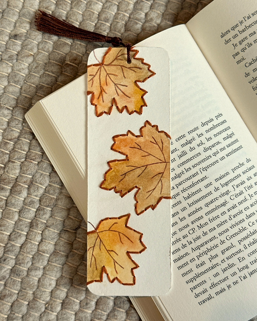Marque-Pages • Feuilles d'Érable