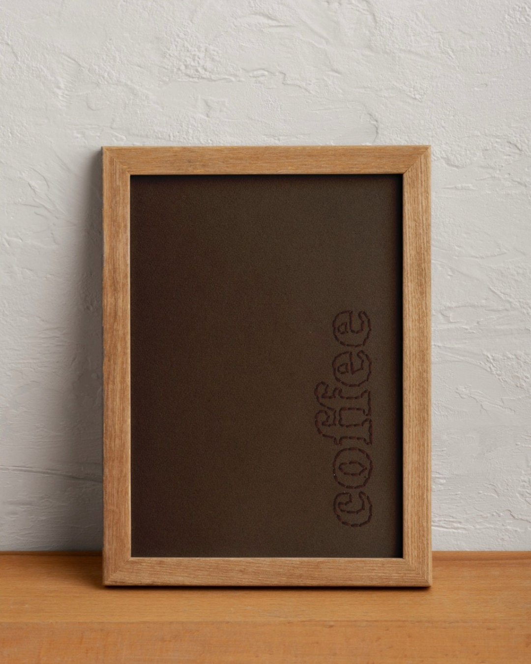 Affiche Brodée A4 • Coffee