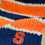 Thumbnail: Syracuse Orange hand-knit chunky Blanket