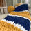 Thumbnail: Georgia Tech hand-knit blanket