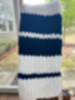 Thumbnail: The Hand-Knit College Blanket
