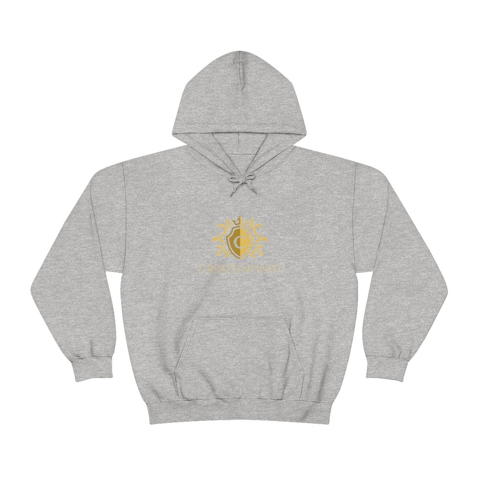 Thumbnail: CREATEINIFINITI "W" Unisex  Hooded Sweatshirt