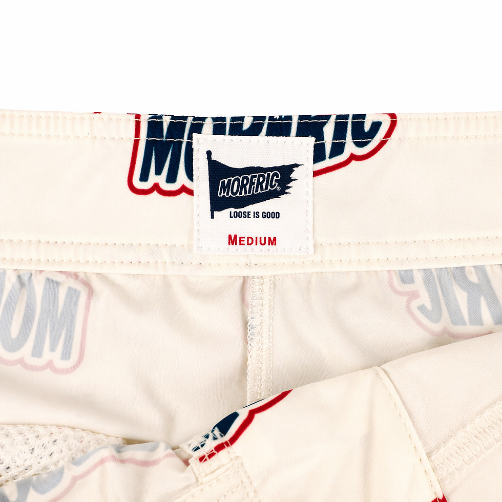 サムネイル： Logo Print Surf Shorts