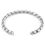 Thumbnail: Moonraker Sail Silver Chain Bangle