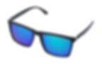 Green sunglasses mirror lens