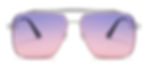 front of gradient sunglasses