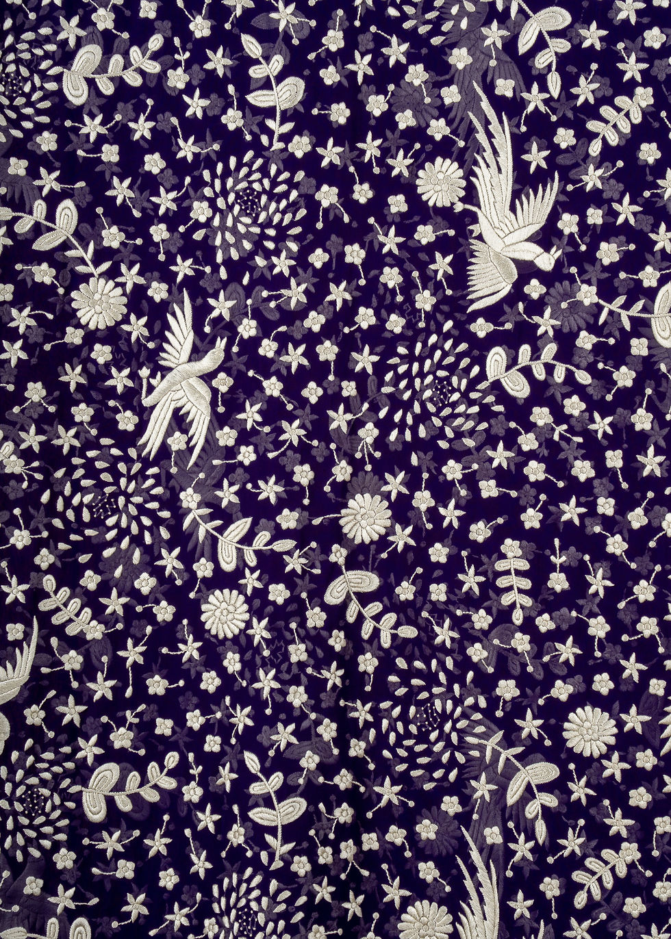 Thumbnail: Purple Gara Dupatta